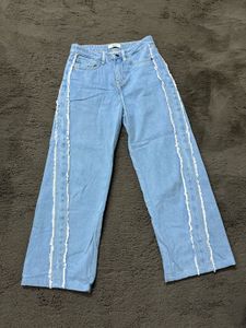 Glitchez Edge Jeans Wide Leg