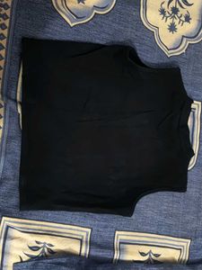Sleek Black Sleeveless Top