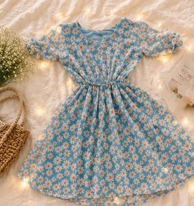 Summer Korean Floral Dress💙