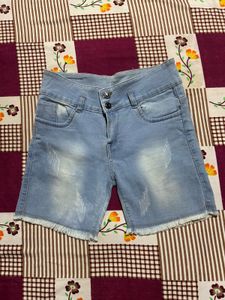 Women’s Light Blue Denim Shorts | Size 32