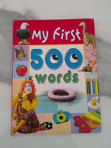 My First 500 Words Children's Book