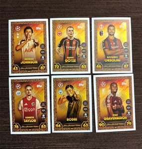 Topps Match Attax All Action Heroes Inserts