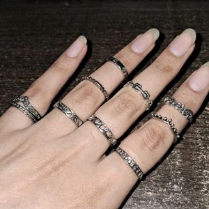 Set of 10 Oxidized Minimal Rings