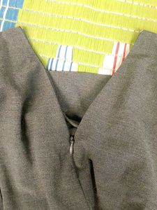 Pleated Grey Skirt