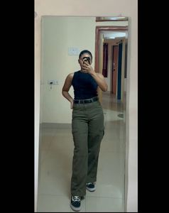 H&amp;M Olive Green Cargo Pants