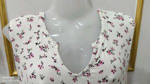 Floral Sleeveless Top