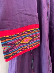 Biba Boho Embroidered Purple Kurti
