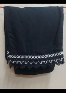 Elegant Black Embroiderd suit
