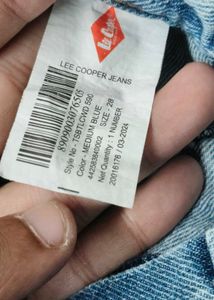 Lee Cooper Stylish Wide-Leg Cargo Jeans