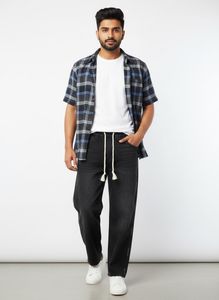 Stylish Black Denim Pants