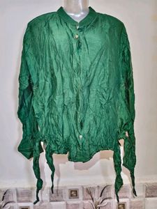 Elegant Emerald Green Crushed