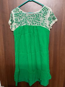 Designer Green Dress