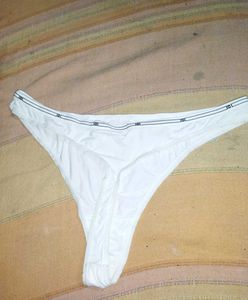 White Thong Underwear