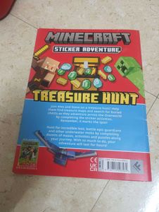 Minecraft Sticker Adventure: Treasure Hunt