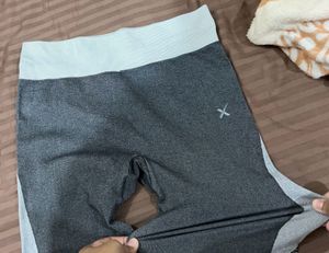 Grey Seamless Active Leggings