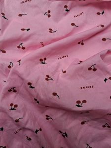 Pink Cherry Print Jumpsuit