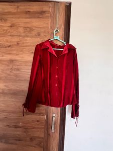 Mehroon shirt