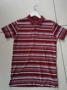 Men's Striped Polo Shirt