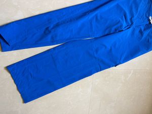 waist Blue Drawstring Wais