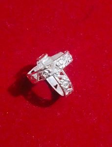 new design pure silver toe ring