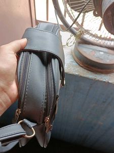 Stylish Black Crossbody Bag
