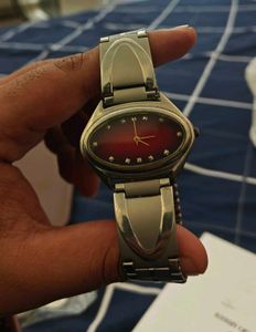 Brandless custom red fume dial unique case