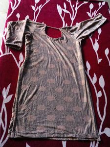 woman peach kurta