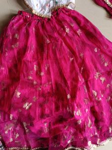 Pink Lehenga Choli Set