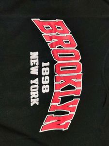 Black Brooklyn Graphic Tee - Size M