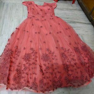 Elegant Embroidered Gown