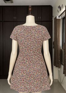 Floral Print Fit &amp; Flare Dress