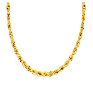Solid Gold Rope Chain