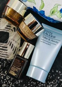 Estee Lauder Skincare Set With Pouch