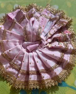 Beautiful Pink laddu gopal ji ki poshak only 1 pic