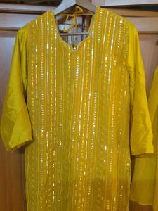 Elegant Yellow Kurta Set