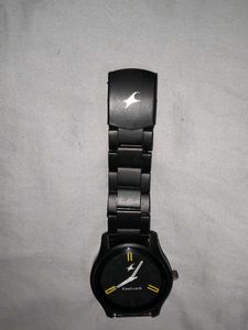 Fastrack Stunners Quartz Analog Black Dial Watch
