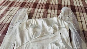 urbanic Elegant White Cocktail Dress