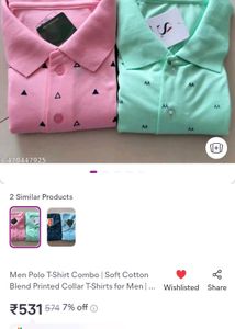 Men's Casual Polo Shirts - Pack of 2