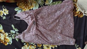 Sparkly Pink Cami Top