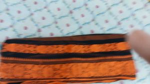 Stylish Striped Saree