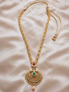 Princess Style Double Layer Gold Plated Necklace S