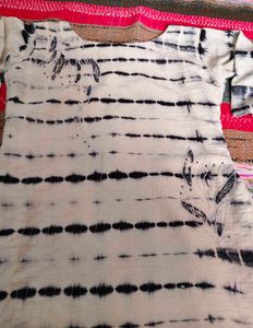Tie-Dye Cotton Kurta