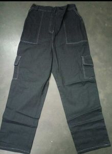 Black Cargo Pants