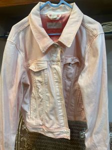 Pink Denim Jacket
