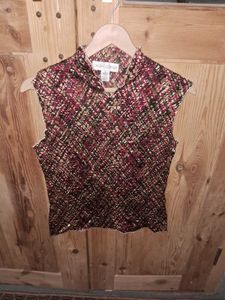 Elegant Print Top