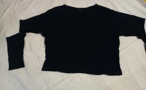 Roadster Women's Korean Black Crop Top
