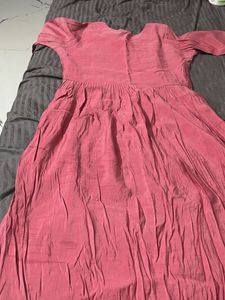 Beautiful Pink Embroidered Kurta