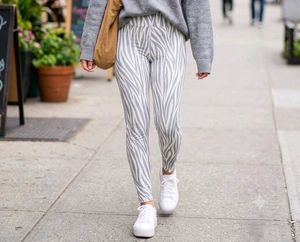 Stylish Zebra Print Leggings