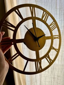 Elegant Roman Numeral Wall Clock