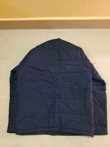 Men's Blue Padded Jacket